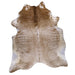 Tan Salt and Pepper X-Large Cowhide Rug