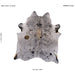 Pale Grey Speckled XX-Large Cowhide Rug