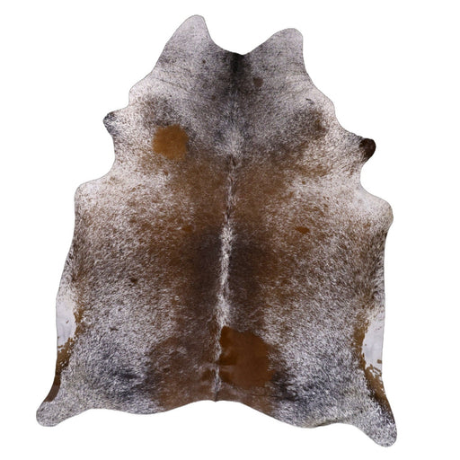 Grey and Brown Salt and Pepper X-Large Cowhide Rug