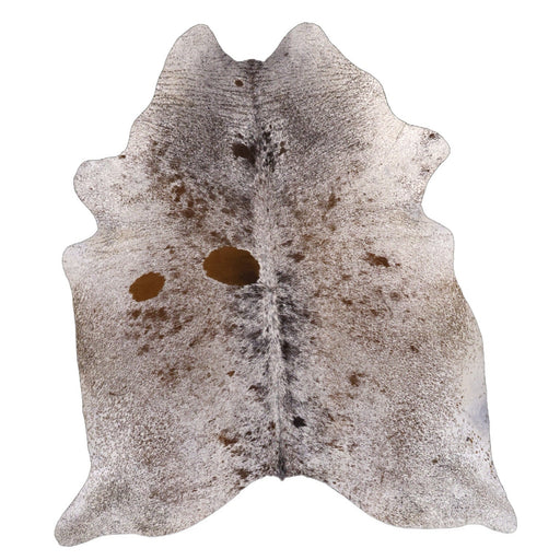 Grey Speckled X-Large Cowhide Rug