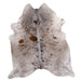 Grey Speckled X-Large Cowhide Rug