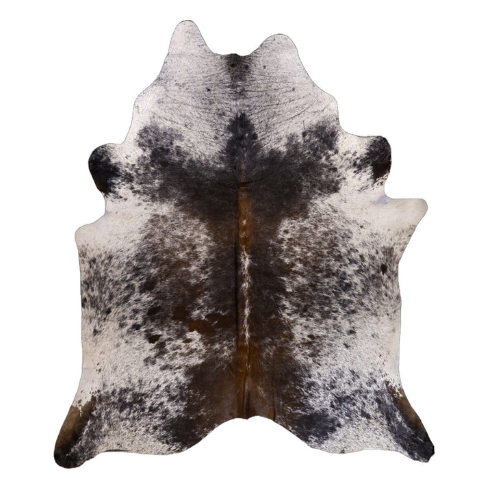 Grey and Black Salt and Pepper X-Large Cowhide Rug