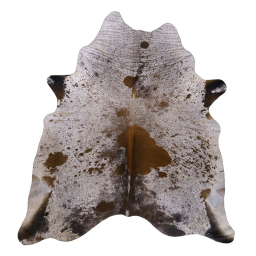 Grey Speckled X-Large Cowhide Rug