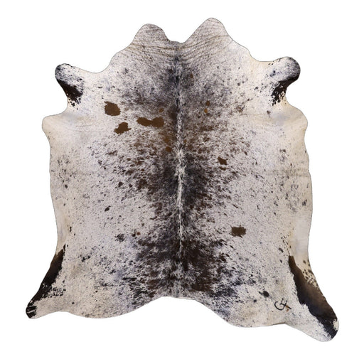 Grey Speckled X-Large Cowhide Rug