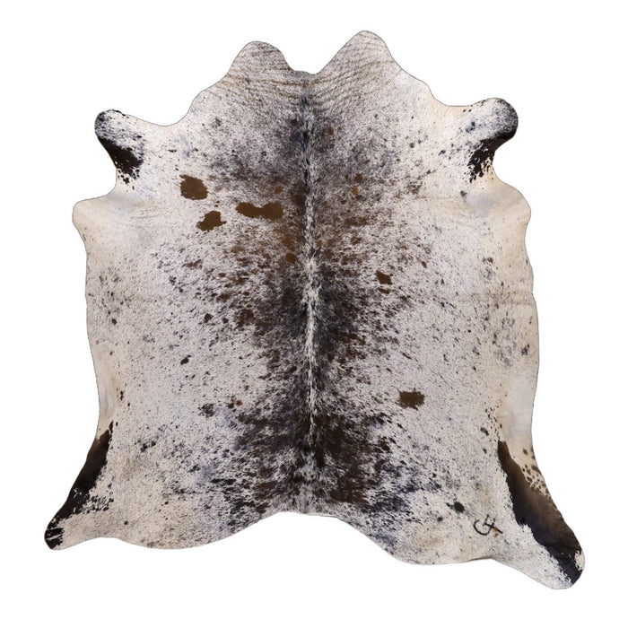 Grey Speckled X-Large Cowhide Rug