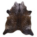 Deep Chocolate Brown X-Large Cowhide Rug
