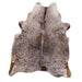 Reddish Brown Salt and Pepper X-Large Cowhide Rug
