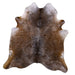 Brown Salt and Pepper X-Large Cowhide Rug