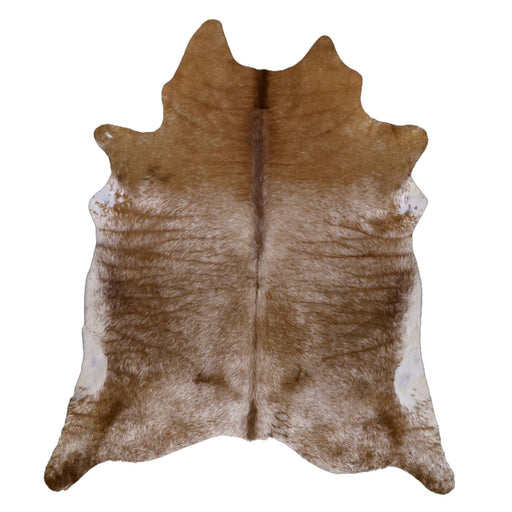 Caramel Brown Brindle X-Large Cowhide Rug