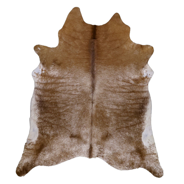Caramel Brown Brindle X-Large Cowhide Rug