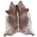 Taupe Brindle X-Large Cowhide Rug