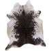 Black and White X-Large Cowhide Rug