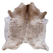 Light Beige Brindle X-Large Cowhide Rug