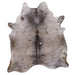 Grey Taupe Salt and Pepper X-Large Cowhide Rug
