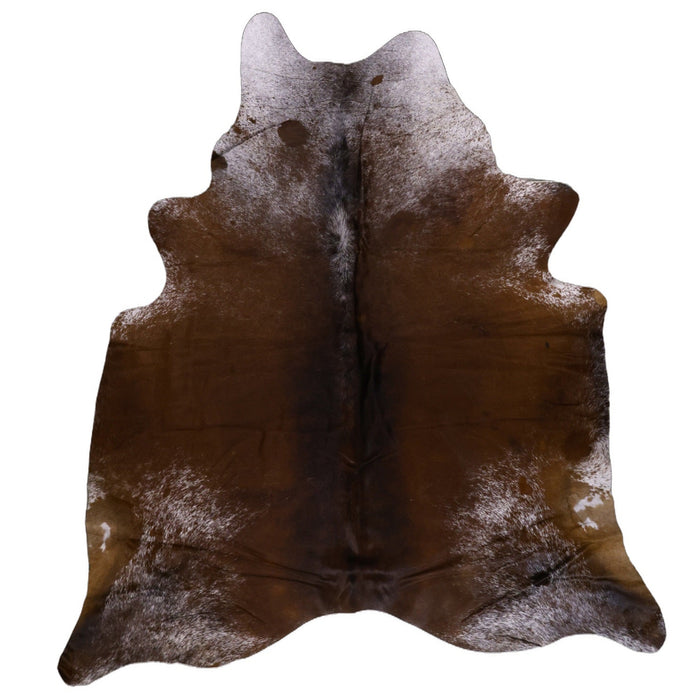 Deep Chestnut Brown X-Large Cowhide Rug