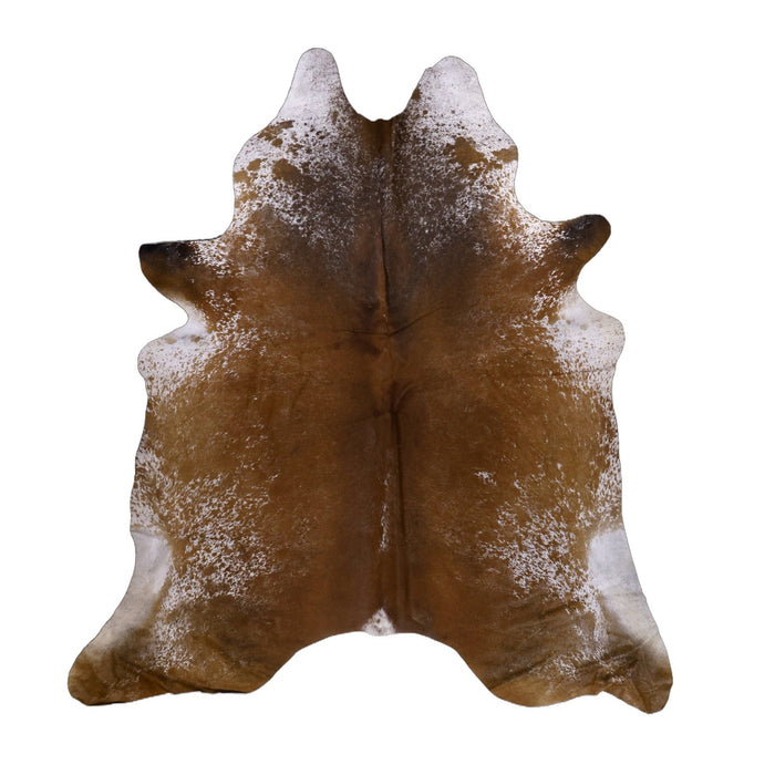 Amber Brown Speckled X-Large Cowhide Rug