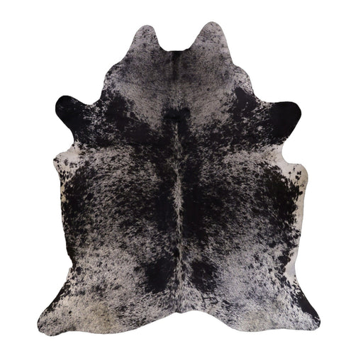 Black and White Salt and Pepper X-Large Cowhide Rug