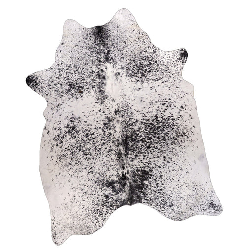 Black and White Salt and Pepper X-Large Cowhide Rug