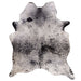 Grey Salt and Pepper X-Large Cowhide Rug
