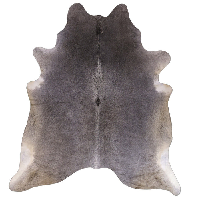 Deep Taupe Grey X-Large Cowhide Rug