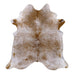 Golden Tan Salt and Pepper X-Large Cowhide Rug