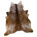 Amber Brown Salt and Pepper X-Large Cowhide Rug