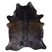 Charcoal Salt and Pepper X-Large Cowhide Rug