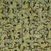 Closeup of this dyed military green, Large, Brazilian Cowhide, showing the stenciled Camouflage Print (BRCAM006)