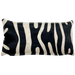 Lumbar Pillow - Black and White Zebra Print Cowhide - 24" x 12" (LPIL091)