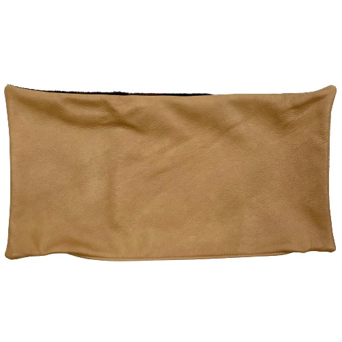 Lumbar Pillow Cover - showing the Camel Leather (LPILC071)