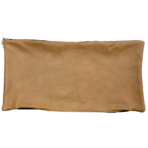 Lumbar Pillow Cover - Camel Leather - 24" x 12" (LPILC072)