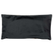 Lumbar Pillow Cover - Black Pebble Leather - 24" x 12" (LPILC073)