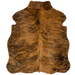 XS Brown and Black Brindle Cowhide - 4'6" x 3'5" (XS207)